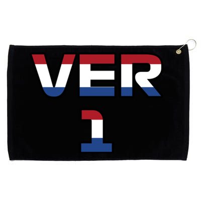 VER 1 Dutch Flag Grommeted Golf Towel