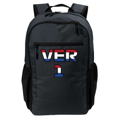 VER 1 Dutch Flag Daily Commute Backpack