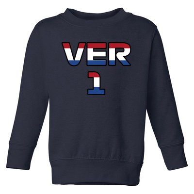 VER 1 Dutch Flag Toddler Sweatshirt