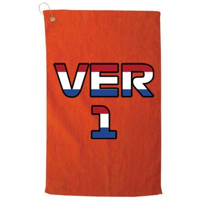 VER 1 Dutch Flag Platinum Collection Golf Towel