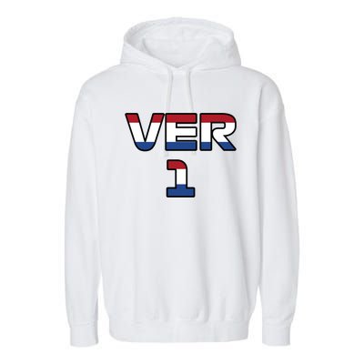 VER 1 Dutch Flag Garment-Dyed Fleece Hoodie