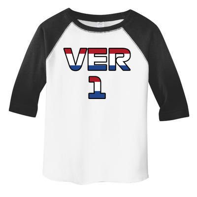 VER 1 Dutch Flag Toddler Fine Jersey T-Shirt