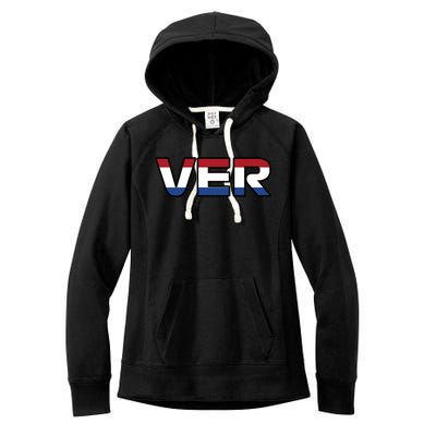 VER 1 Dutch Flag Women's Fleece Hoodie