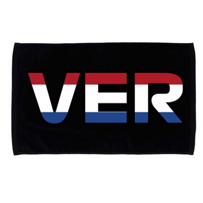 VER 1 Dutch Flag Microfiber Hand Towel