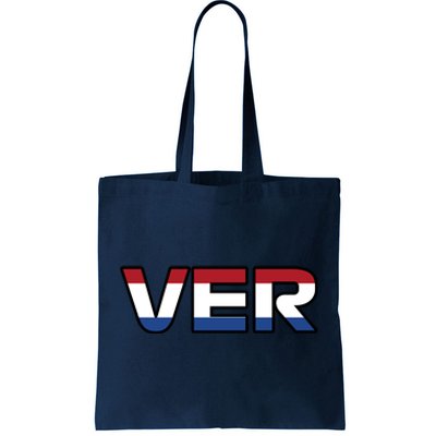 VER 1 Dutch Flag Tote Bag