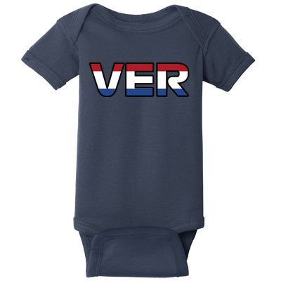 VER 1 Dutch Flag Baby Bodysuit