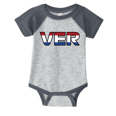 VER 1 Dutch Flag Infant Baby Jersey Bodysuit