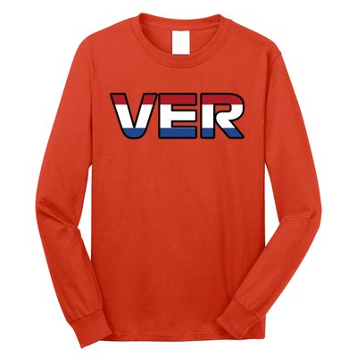 VER 1 Dutch Flag Long Sleeve Shirt