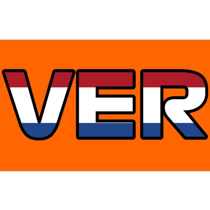 VER 1 Dutch Flag Bumper Sticker