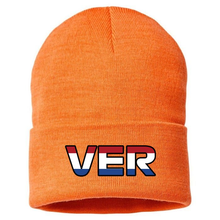 VER 1 Dutch Flag Sustainable Knit Beanie