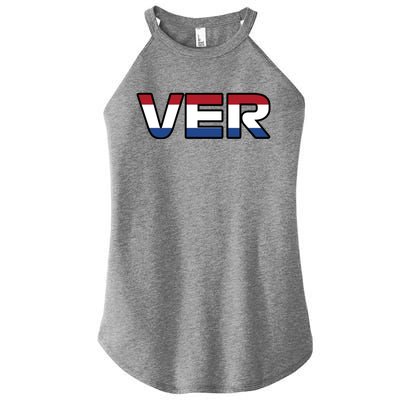 VER 1 Dutch Flag Women's Perfect Tri Rocker Tank