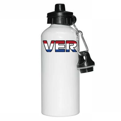 VER 1 Dutch Flag Aluminum Water Bottle