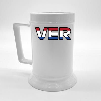 VER 1 Dutch Flag Beer Stein