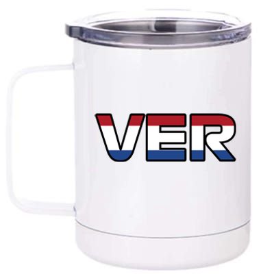 VER 1 Dutch Flag 12 oz Stainless Steel Tumbler Cup