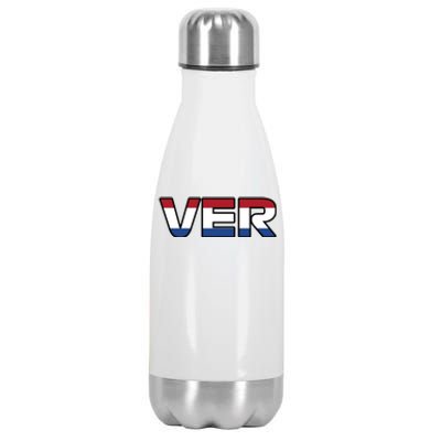 VER 1 Dutch Flag Stainless Steel Insulated Water Bottle