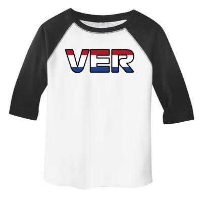 VER 1 Dutch Flag Toddler Fine Jersey T-Shirt