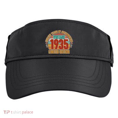 Vintage 1935 Endless Years Of Awesomeness Limited Edition 90th Birthday Adult Drive Performance Visor
