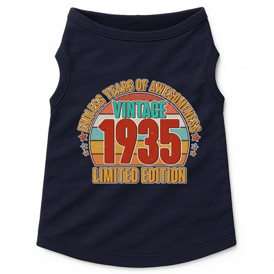 Vintage 1935 Endless Years Of Awesomeness Limited Edition 90th Birthday Doggie Tank