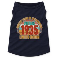 Vintage 1935 Endless Years Of Awesomeness Limited Edition 90th Birthday Doggie Tank