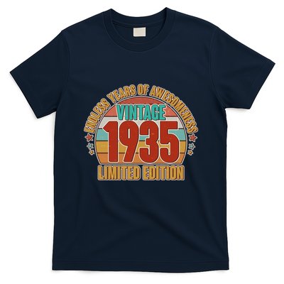 Vintage 1935 Endless Years Of Awesomeness Limited Edition 90th Birthday T-Shirt