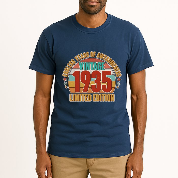 Vintage 1935 Endless Years Of Awesomeness Limited Edition 90th Birthday Tall T-Shirt