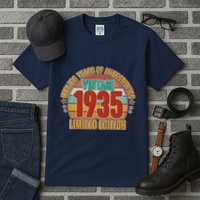 Vintage 1935 Endless Years Of Awesomeness Limited Edition 90th Birthday Tall T-Shirt