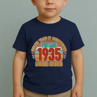 Vintage 1935 Endless Years Of Awesomeness Limited Edition 90th Birthday Toddler T-Shirt