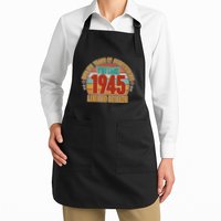 Vintage 1945 Endless Years Of Awesomeness Limited Edition 80th Birthday Apron