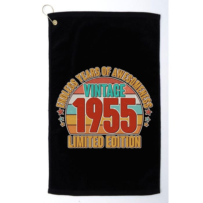 Vintage 1955 Endless Years Of Awesomeness Limited Edition 70th Birthday Golf Towel