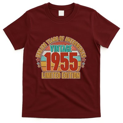 Vintage 1955 Endless Years Of Awesomeness Limited Edition 70th Birthday T-Shirt