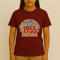 Vintage 1955 Endless Years Of Awesomeness Limited Edition 70th Birthday T-Shirt
