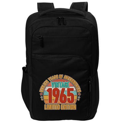 Vintage 1965 Endless Years Of Awesomeness Limited Edition 60th Birthday Impact Tech Backpack