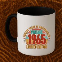 Vintage 1965 Endless Years Of Awesomeness Limited Edition 60th Birthday Mug