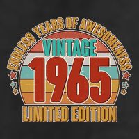 Vintage 1965 Endless Years Of Awesomeness Limited Edition 60th Birthday Tumbler