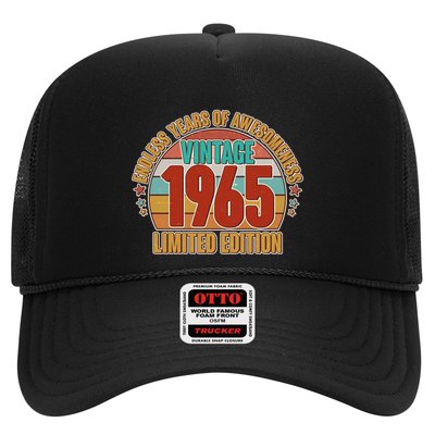 Vintage 1965 Endless Years Of Awesomeness Limited Edition 60th Birthday Trucker Hat