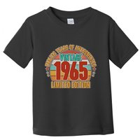 Vintage 1965 Endless Years Of Awesomeness Limited Edition 60th Birthday Toddler T-Shirt