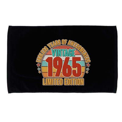 Vintage 1965 Endless Years Of Awesomeness Limited Edition 60th Birthday Microfiber Hand Towel