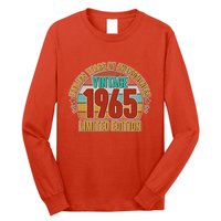 Vintage 1965 Endless Years Of Awesomeness Limited Edition 60th Birthday Long Sleeve Shirt