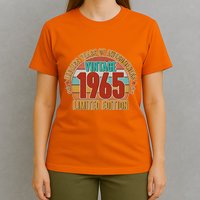 Vintage 1965 Endless Years Of Awesomeness Limited Edition 60th Birthday T-Shirt