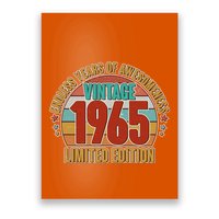 Vintage 1965 Endless Years Of Awesomeness Limited Edition 60th Birthday Poster