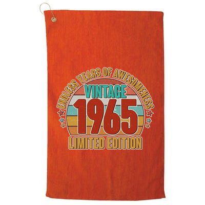 Vintage 1965 Endless Years Of Awesomeness Limited Edition 60th Birthday Golf Towel