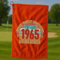 Vintage 1965 Endless Years Of Awesomeness Limited Edition 60th Birthday Golf Towel