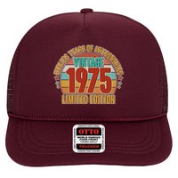 Vintage 1975 Endless Years Of Awesomeness Limited Edition 50th Birthday Trucker Hat