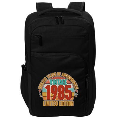 Vintage 1985 Endless Years Of Awesomeness Limited Edition 40th Birthday Impact Tech Backpack