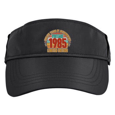 Vintage 1985 Endless Years Of Awesomeness Limited Edition 40th Birthday Adult Drive Performance Visor