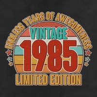 Vintage 1985 Endless Years Of Awesomeness Limited Edition 40th Birthday Tumbler