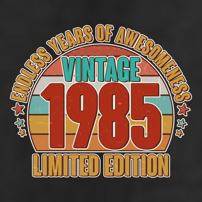 Vintage 1985 Endless Years Of Awesomeness Limited Edition 40th Birthday Tumbler