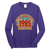 Vintage 1985 Endless Years Of Awesomeness Limited Edition 40th Birthday Long Sleeve Shirt