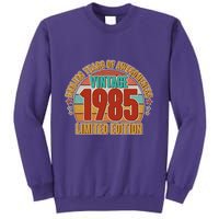Vintage 1985 Endless Years Of Awesomeness Limited Edition 40th Birthday Sweatshirt