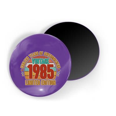 Vintage 1985 Endless Years Of Awesomeness Limited Edition 40th Birthday Magnet